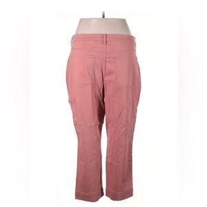 Express High Rise Pink straight leg Jeans size 18